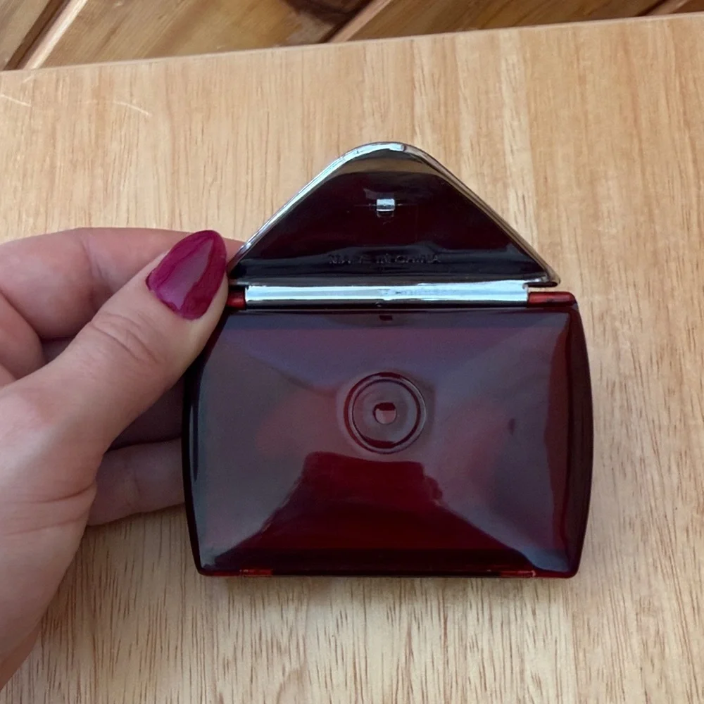 Vintage Compact Pill Case with Mirror - Picture 5 of 7